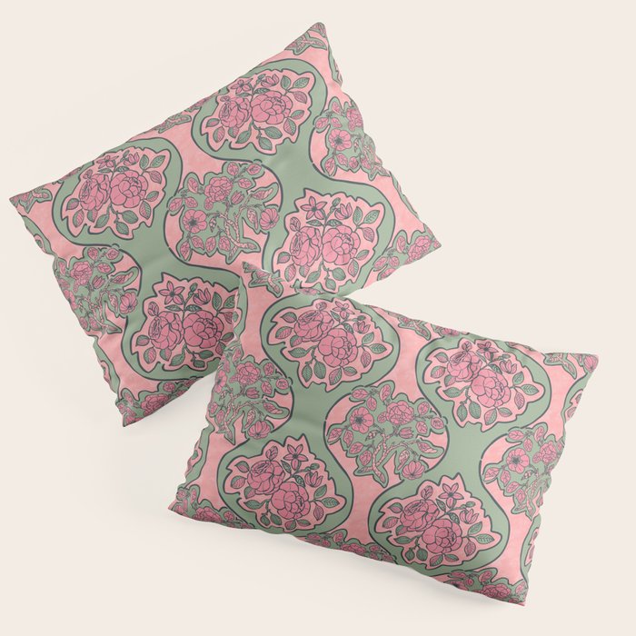 Blossom Elegance Charm Pillow Sham Gallery Image 3