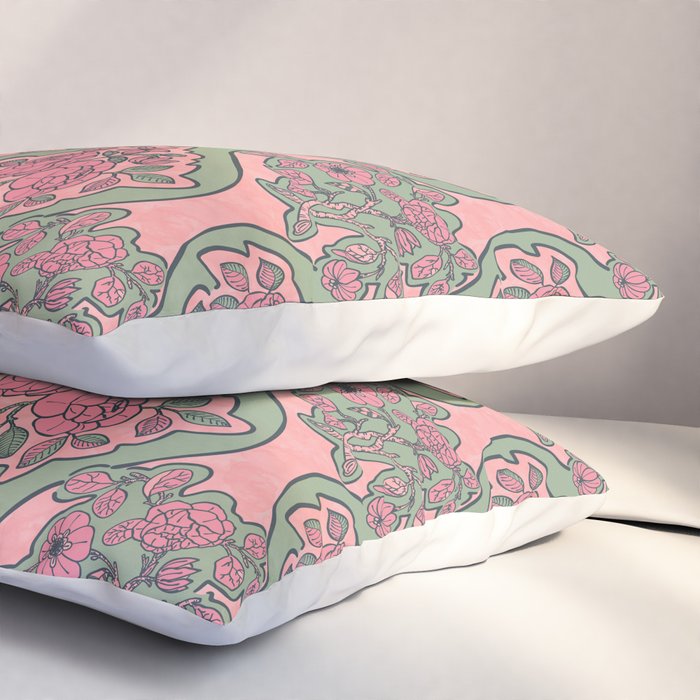 Blossom Elegance Charm Pillow Sham Gallery Image 3