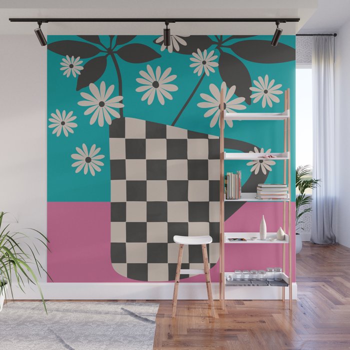 Daisy Daydreams 2 Wall Mural Gallery Image 1