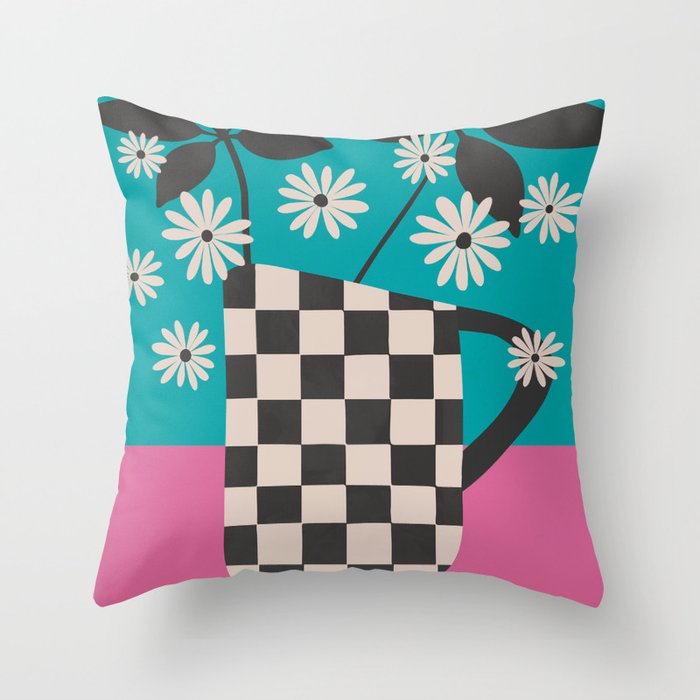 Daisy Daydreams 2 Throw Pillow Gallery Image 6