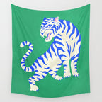 The Roar: White Tiger Edition Wall Tapestry Gallery Image 4