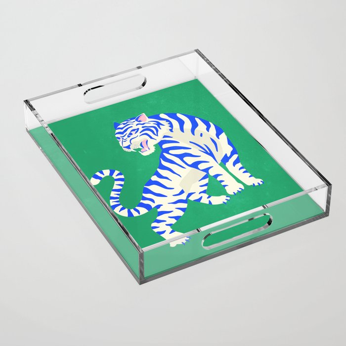 The Roar: White Tiger Edition Acrylic Tray Gallery Image 1