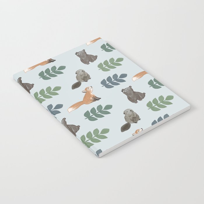 Woodland Creatures Pattern Notebook Gallery Image 2