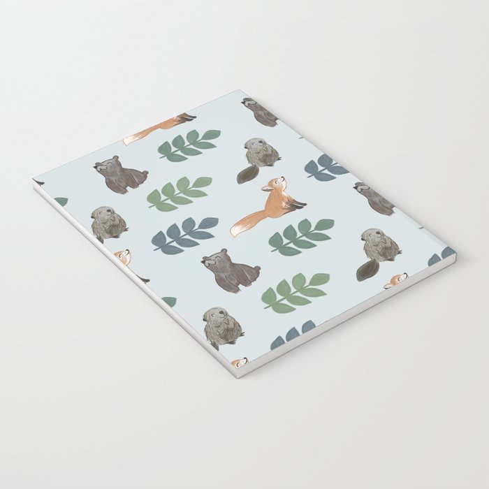 Woodland Creatures Pattern Notebook Gallery Image 3