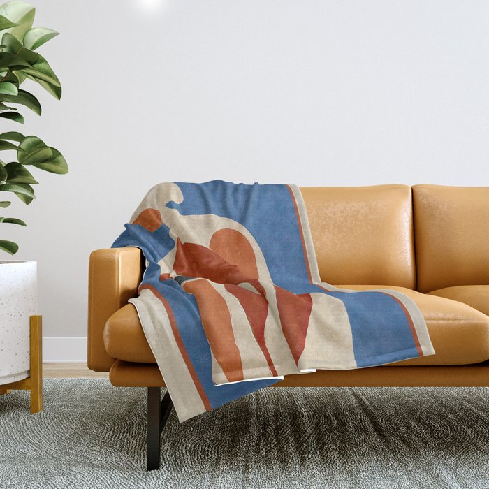 The Shape of Love Throw Blanket Gallery Image 1