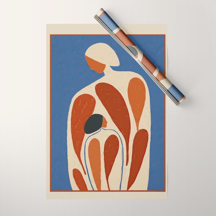 The Shape of Love Wrapping Paper Gallery Image 1