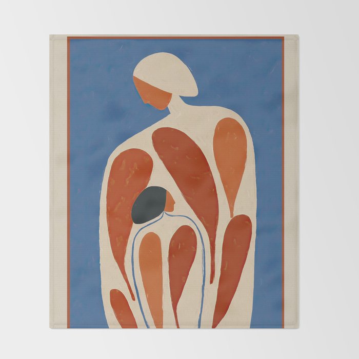 The Shape of Love Throw Blanket Gallery Image 2