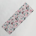 Cupcake Dolls Pattern Yoga Mat Gallery Image 1