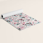 Cupcake Dolls Pattern Yoga Mat Gallery Image 2