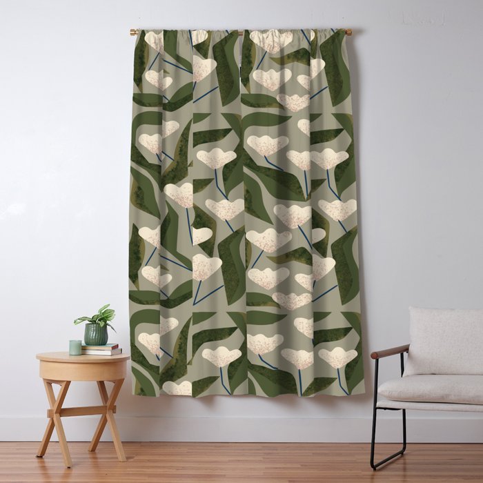 Snowdrops Window Curtain Gallery Image 5