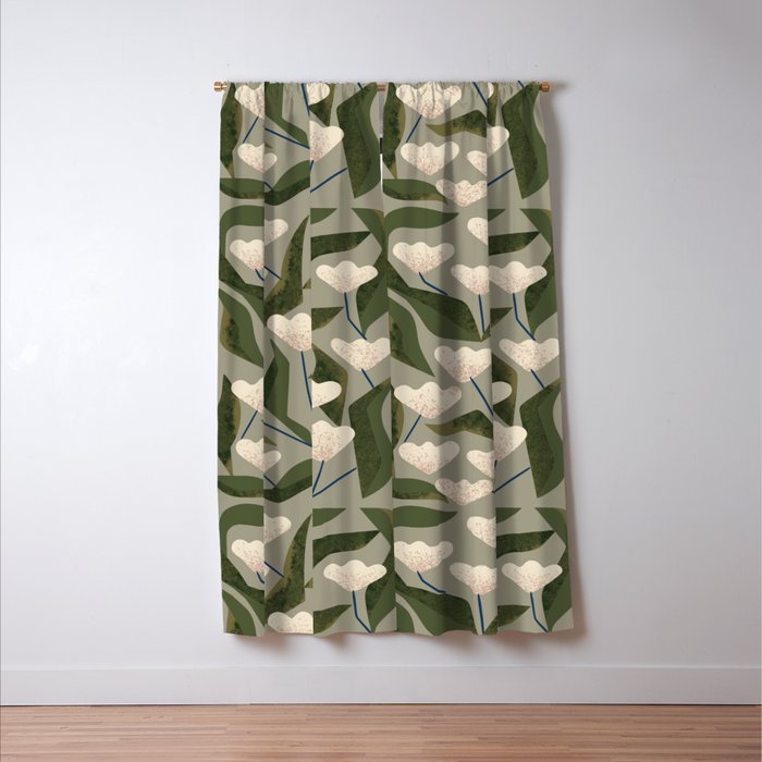 Snowdrops Window Curtain Gallery Image 3