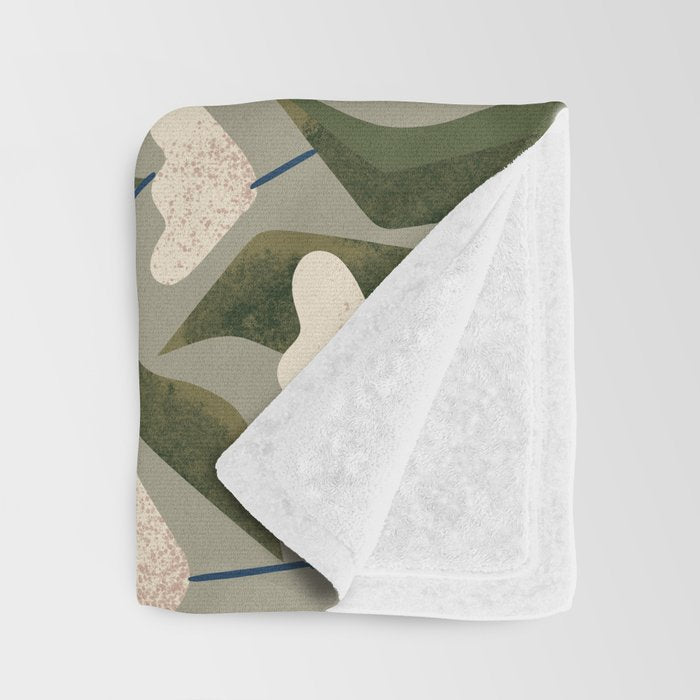 Snowdrops Throw Blanket Gallery Image 3