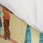 Illustrative map Kuala Lumpur Malaysia travel Comforter Gallery Image 4