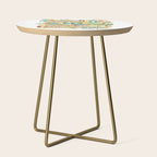 Illustrative map Kuala Lumpur Malaysia travel Side Table Gallery Image 1