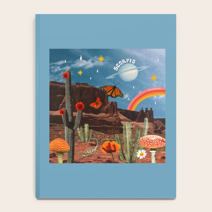 Scorpio Collage Notebook Gallery Image 4