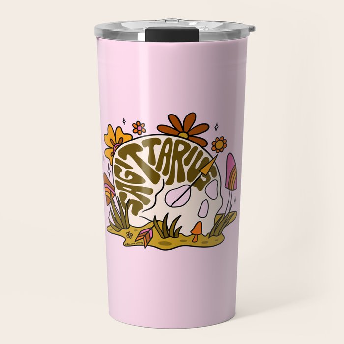 Sagittarius Skull Travel Mug Gallery Image 1