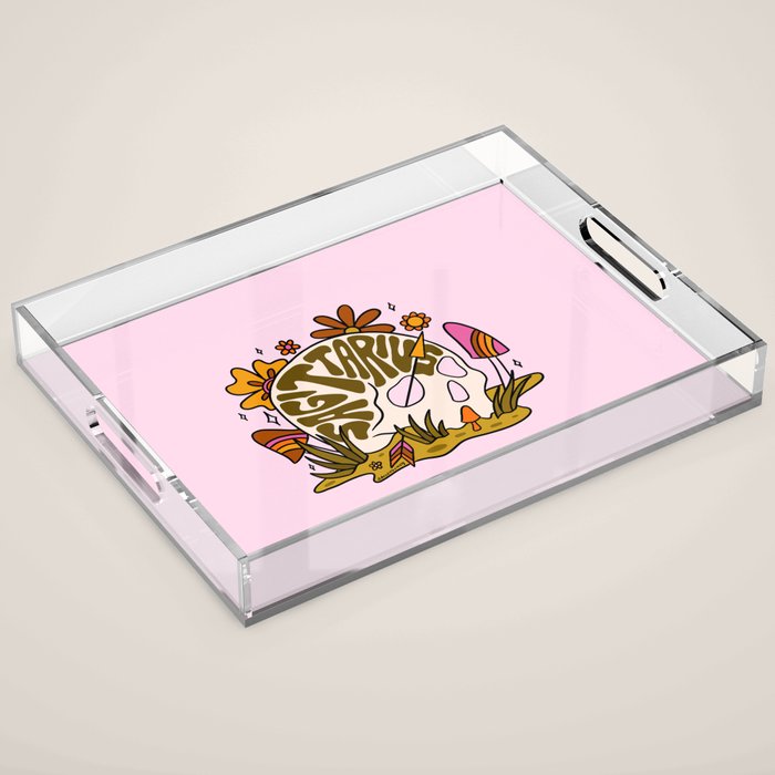 Sagittarius Skull Acrylic Tray Gallery Image 1