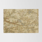 Antique 18th Century Gold Chinoiserie Garden Fresco Rug Gallery Image 2