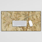 Antique 18th Century Gold Chinoiserie Garden Fresco Desk Mat Gallery Image 1
