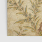 Antique 18th Century Gold Chinoiserie Garden Fresco Poster Gallery Image 3