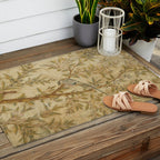 Antique 18th Century Gold Chinoiserie Garden Fresco Outdoor Rug Gallery Image 2