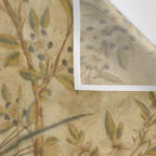 Antique 18th Century Gold Chinoiserie Garden Fresco Wall Tapestry Gallery Image 3