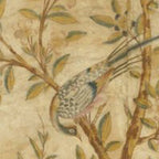 Antique 18th Century Gold Chinoiserie Garden Fresco Coffee Mug Gallery Image 2