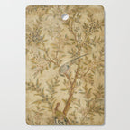 Antique 18th Century Gold Chinoiserie Garden Fresco Cutting Board Gallery Image 1
