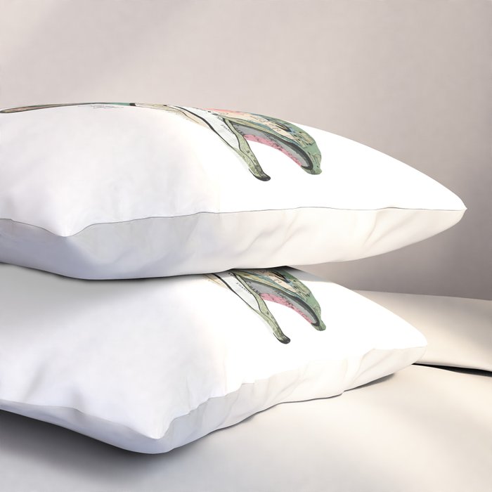 Rainbow Trout Collage Pillow Sham Gallery Image 3