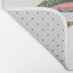 Rainbow Trout Collage Bath Mat Gallery Image 2