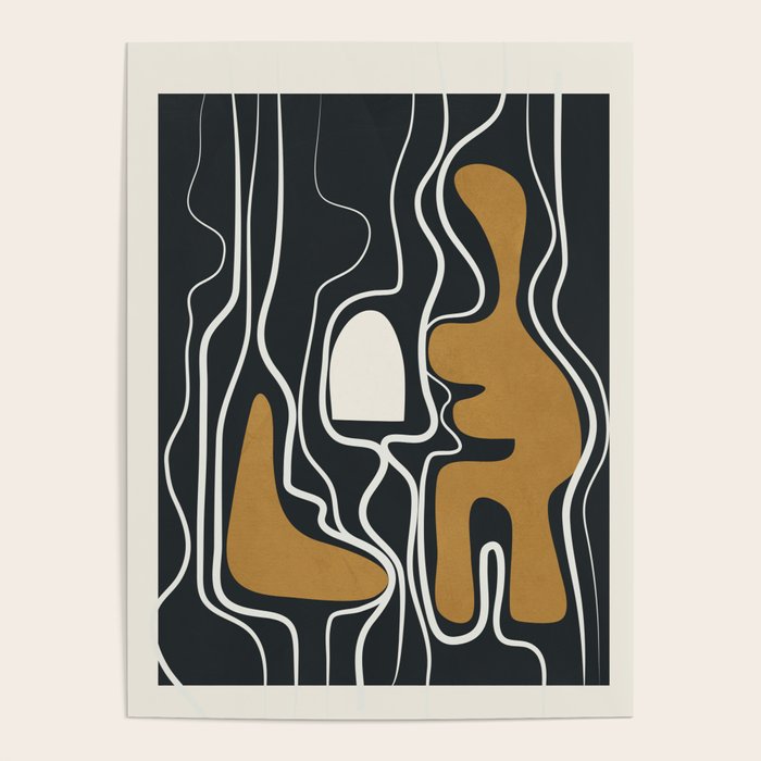 Minimal Abstract Form 1 Poster Gallery Image 4
