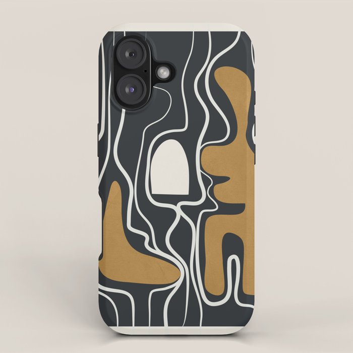 Minimal Abstract Form 1 iPhone Case Gallery Image 1