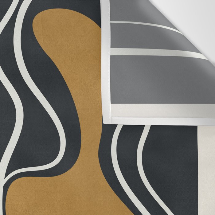 Minimal Abstract Form 1 Wall Tapestry Gallery Image 3