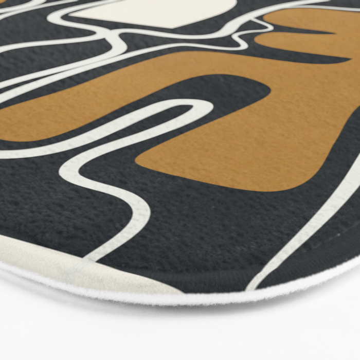 Minimal Abstract Form 1 Bath Mat Gallery Image 3