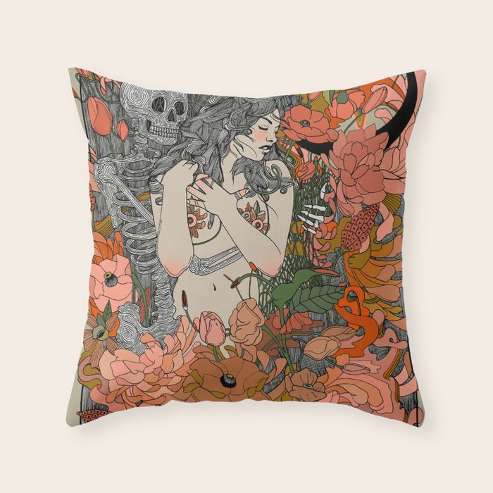 Lover Throw Pillow Gallery Image 1