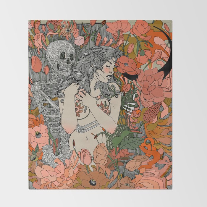 Lover Throw Blanket Gallery Image 2