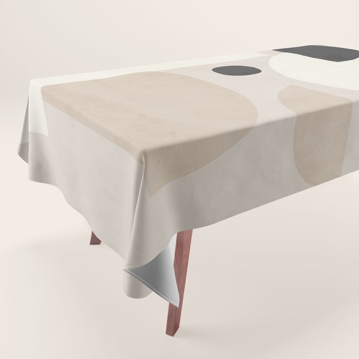 Abstract Minimal Shapes 25 Tablecloth Gallery Image 1