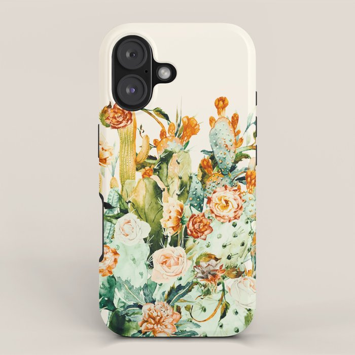 Succulent flowered cactus iPhone Case Gallery Image 1