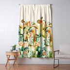 Succulent flowered cactus Window Curtain Gallery Image 5