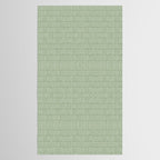 Boho Wall Art, Colour Prints, Sage Green, Line Art Tablecloth Gallery Image 2