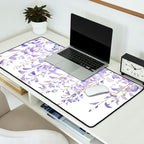 purple wisteria in bloom 2021 Desk Mat Gallery Image 2