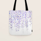 purple wisteria in bloom 2021 Tote Bag Gallery Image 1