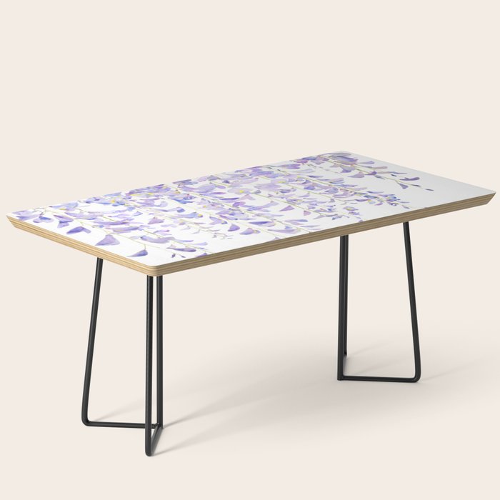 purple wisteria in bloom 2021 Coffee Table Gallery Image 1