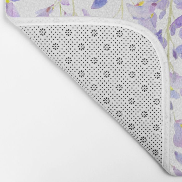 purple wisteria in bloom 2021 Bath Mat Gallery Image 2