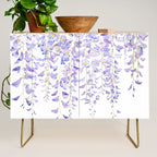 purple wisteria in bloom 2021 Credenza Gallery Image 1