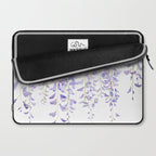 purple wisteria in bloom 2021 Laptop Sleeve Gallery Image 2