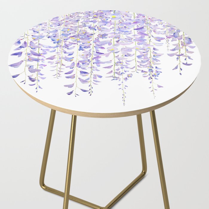 purple wisteria in bloom 2021 Side Table Gallery Image 2