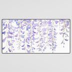 purple wisteria in bloom 2021 Desk Mat Gallery Image 3