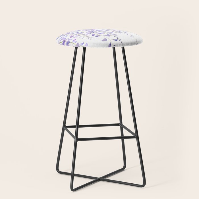 purple wisteria in bloom 2021 Stool Gallery Image 1