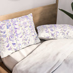 purple wisteria in bloom 2021 Pillow Sham Gallery Image 2